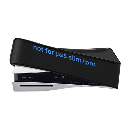 Wigearss Horizontal Mode Dust Cover For PS5 Console 1680D Oxford cloth Anti-Scratch Waterproof Dust Guard Backend cutaway design (Not for PS5 Slim PS5 Pro) in Saudi Arabia