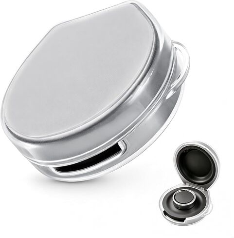Protective Case Compatible with Oura Ring Gen 4/5 Charging Case, Clear TPU Scratch-Resistant Protective Cover fits Official Charger (Official Charger Not Included) in Saudi Arabia