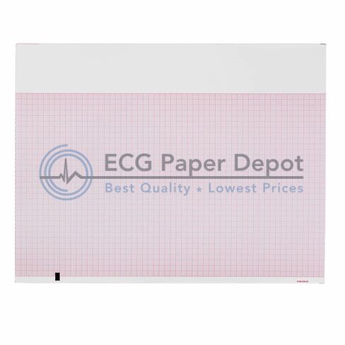 ECG EKG Paper Mortara 9100-026-01 Compatible Thermal Recording Sheets 12 Pads per Case in Saudi Arabia