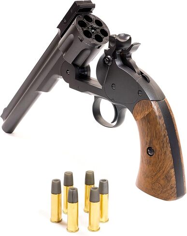 Barra Airguns Schofield No. 3 CO2 Revolver .177 Caliber Full Metal Replica with 7-Inch Barrel in Saudi Arabia