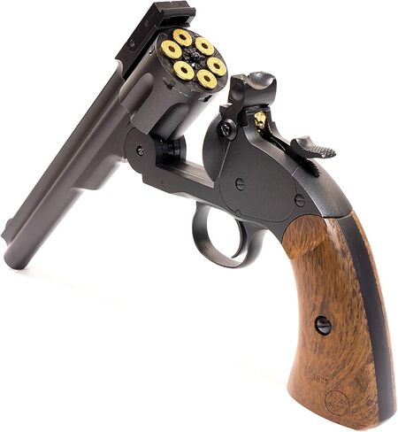Barra Airguns Schofield No. 3 CO2 Revolver .177 Caliber Full Metal Replica with 7-Inch Barrel in Saudi Arabia