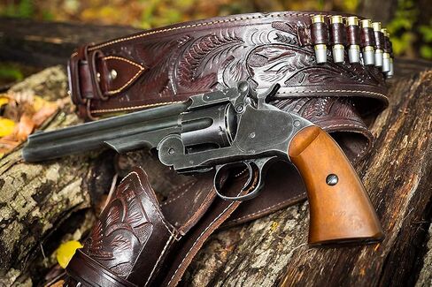 Barra Airguns Schofield No. 3 CO2 Revolver .177 Caliber Full Metal Replica with 7-Inch Barrel in Saudi Arabia