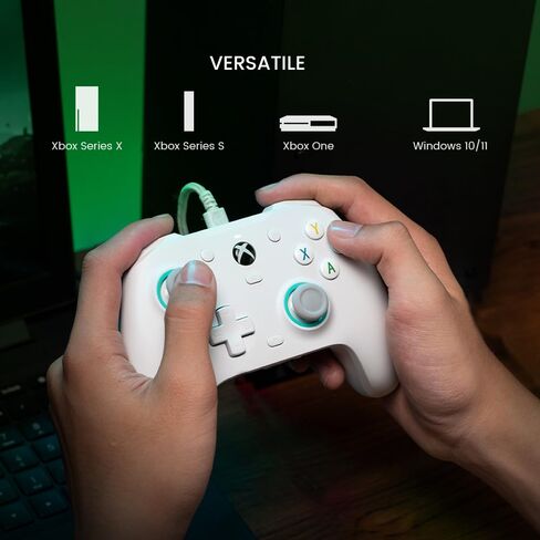 GameSir G7 SE Officially Licensed Xbox One Controller With Hall Effect Sticks for Windows 10/11, Xbox One, Xbox Series X/S, PC Gamepad with 3.5mm Earphone Port, Programmable Back Button in Saudi Arabia