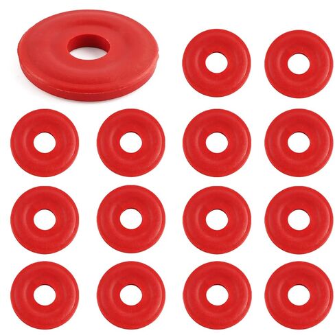 CO2 Regulator Washers - Nylon CO2 O Ring, 3/4 OD, 1/4 ID, 0.110 Thk | 15 Packs, Fits All CGA-320 Fittings, Perfect Seal, Perfect Fit in Saudi Arabia