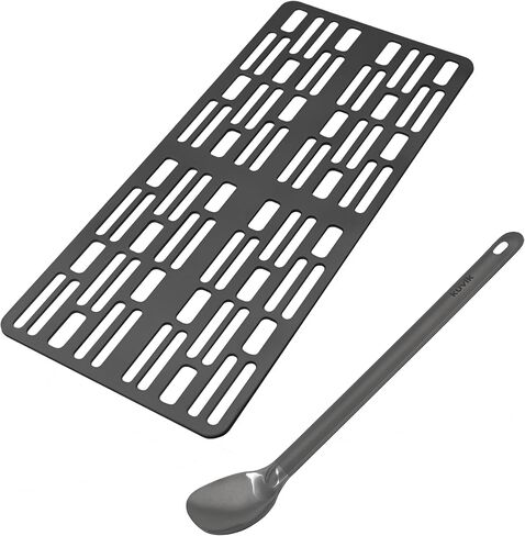 Kuvik Titanium Grill & Titanium Spoon Bundle in Saudi Arabia