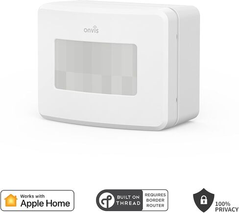 Onvis Smart Motion Sensor, Wireless Hygrometer, Thermometer, Works with Apple HomeKit, Smart Home Automation, PIR Motion Detector-Thread ((iOS 17.4 and Above is Required) in Saudi Arabia