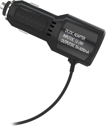5V 3A 12V/24V Type-C Cord 12ft for Zmopo D435 Dash Cam in Saudi Arabia