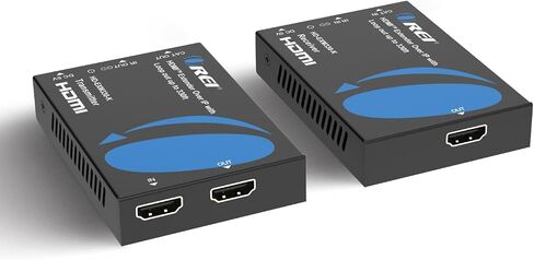 OREI HDMI Over IP Extender 4K@60Hz 500ft Loop Out 1G HDCP 1.4, One-Way IR | 4K HDMI Extender, HDMI Over IP – 18Gbps, HDR Pass-Through, RS-232 Control, Low-Latency ipcolor STREAM Technology in Saudi Arabia