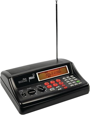 Whistler WS1025 Analog Desktop Scanner (Black) and Uniden BC365CRS 500 Channel Scanner in Kuwait