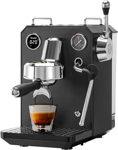 Gemilai G3006 Espresso Machine with Conical Burr Grinder Set - Professional Home Barista Bundle with PID Temp Control & 60 Grind Settings - Perfect for Lattes, Cappuccinos & Beginner Latte Art in Saudi Arabia