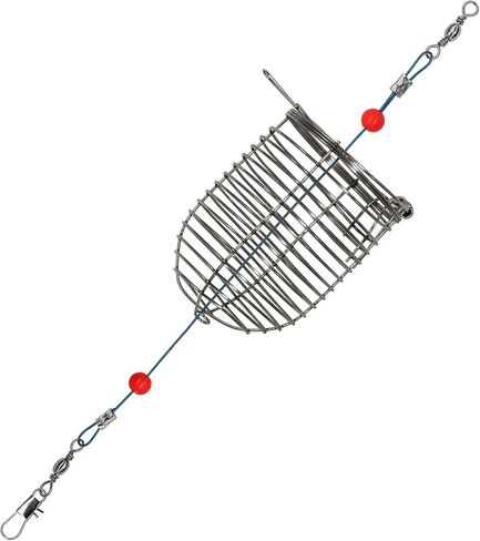 10pcs Fishing Bait Trap Cage Feeder, Baits Cage Basket Holder Coarse Lure Feeder Fishing Tackle Kit in Saudi Arabia