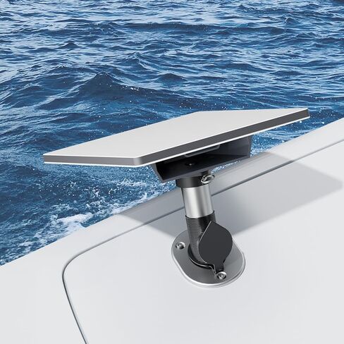 Starlink Mini Mount, Heavy-Duty & Lockable Starlink Mini Boat Mount, Marine-Grade 360° Swive Fishing Rod Holder Mount for Satellite Dish, Starlink Mini Kit for Boats Yachts Sailboats Trawlers in Kuwait