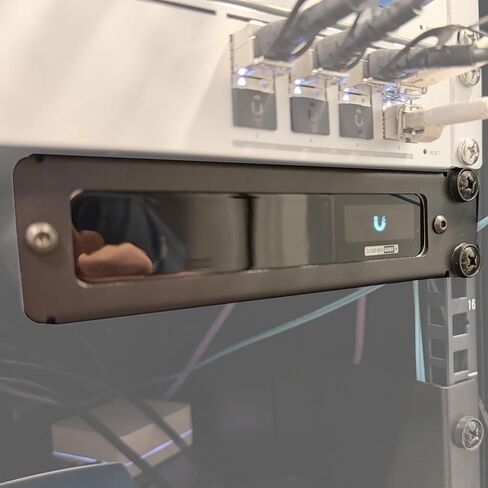 1U Rackmount Bracket for Unifi Cloud Key G2 (Steel Faceplate) in Saudi Arabia