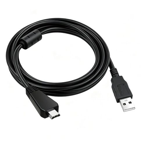 كابل شاحن بيانات USB VMC-MD3 لكاميرا Sony Cyber-Shot DSC الرقمية | صالح لسوني DSC-W350 W360 W380 W390 W560 W570 W580 WX7 WX9 WX10 WX30 H70 TX100 TX66 TX10 TX5 TX55 HX100 HX7 HX9 in Kuwait