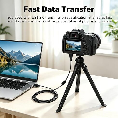 كابل شاحن بيانات USB VMC-MD3 لكاميرا Sony Cyber-Shot DSC الرقمية | صالح لسوني DSC-W350 W360 W380 W390 W560 W570 W580 WX7 WX9 WX10 WX30 H70 TX100 TX66 TX10 TX5 TX55 HX100 HX7 HX9 in Kuwait