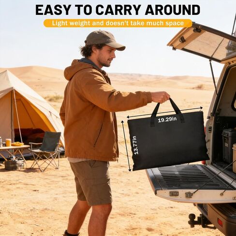 120 inch Outdoor Projector Screen with Stand, Portable Projector Screen Outdoor with Sand Bag, 16:9 4K HD Movie Screen with Carry Bag for Backyard, Camping, Theater in Kuwait