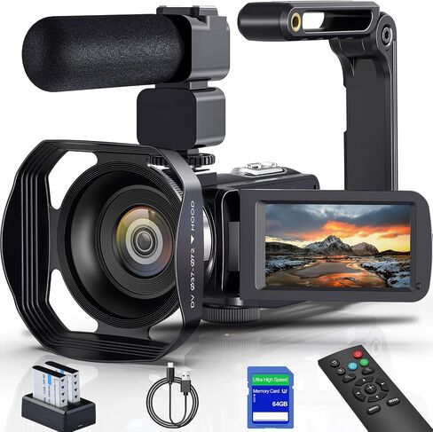 8K Video Camera Camcorder 64MP Wifi IR Night Vision Webcam Camcorders in Saudi Arabia