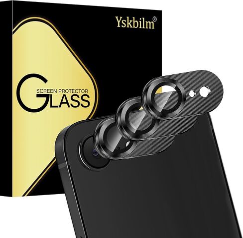 (3 Pack) Camera Lens Protector for iPhone 17e / iPhone 16e, Anti Scratch, Bubble Free,Tempered Glass Screen Protecto in Saudi Arabia