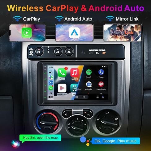 Linux Car Stereo for 2003 2004 2005 2006 Chevrolet Chevy Silverado Tahoe GMC Sierra Yukon, Wireless Carplay and Android Auto with 7'' Touch Screen Car Radio, GPS/Bluetooth/DSP/SWC/FM in Saudi Arabia
