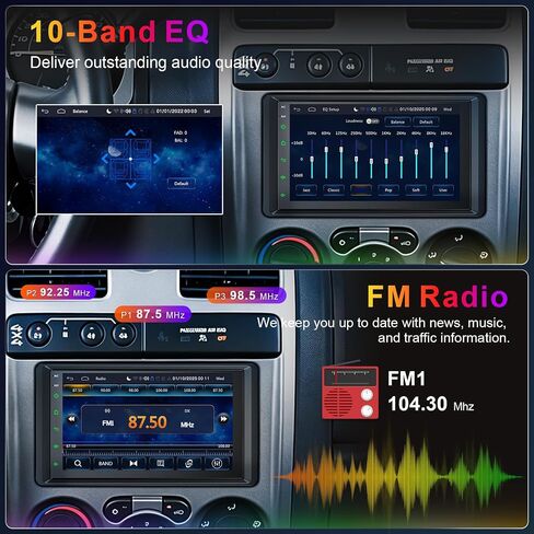 Linux Car Stereo for 2003 2004 2005 2006 Chevrolet Chevy Silverado Tahoe GMC Sierra Yukon, Wireless Carplay and Android Auto with 7'' Touch Screen Car Radio, GPS/Bluetooth/DSP/SWC/FM in Saudi Arabia