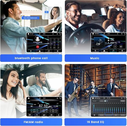 Dasaita 9" Car Stereo for Honda Civic 2007-2011 with AHD Reverse Camera | Plug and Play Radio Receiver with Apple CarPlay & Android Auto, Bluetooth 5.0, DSP, Mirror Link, AM/FM & A/V Support in Saudi Arabia