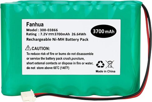 3700mAh 300-03866 Battery for Honeywell Alarm Lynx,Lyric Controller | Replacement Battery for Honeywell Alarm Lynx 5100,5200, 5210,Lynx Touch 7000,Lyric Keypad LCP500-L LYNXRCHKIT-SHA ADT Ademco in Kuwait