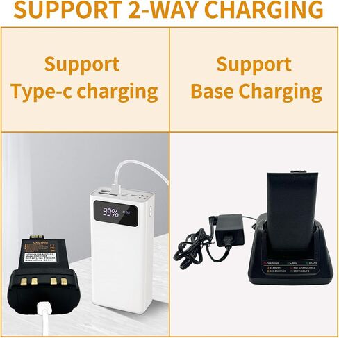 NNTN7038 NNTN7038B PMNN4547A PMNN4486 3100mAh بطارية ليثيوم أيون USB نوع C لـ APX6000 APX7000 APX8000 APX6000XE APX7000XE APX8000XE SRX2200 اتجاهين راديو PMNN4486A PMNN4403 PMNN4403B PMNN4485A in Kuwait