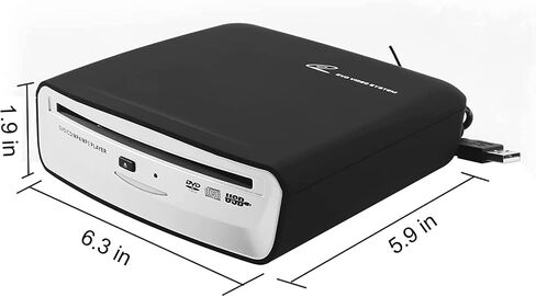 Portable CD Player for Car with Bluetooth and USB Connection,USB External Universal Cars CD Player for Car Audio Systems/TV/MacBook pro/Laptops Desktops/Bluetooth Speaker with Plug and Play in Saudi Arabia