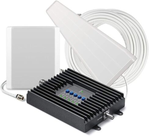 SureCall Fusion4Home Yagi Panel | High-Performance 5G/4G Cell Phone Signal Booster for Home up to 5000 sq ft | Strongest Gain All-Carrier Verizon AT&T T-Mobile US Cellular | FCC Certified USA Company in Saudi Arabia