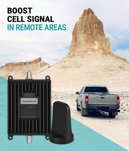SureCall Fusion2Go XR Vehicle Cell Phone Signal Booster for Car, Truck, SUV | Boosts 5G & 4G LTE for All U.S. Cellular Carriers - Verizon, AT&T, T-Mobile | High-Performance, USA Company, FCC Approved in Saudi Arabia