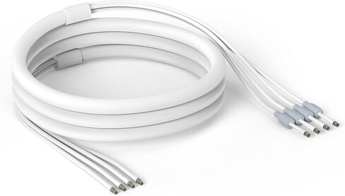 Waveform QuadPro Kit + 30’ Total Cable Bundle - 4x4 MIMO Panel for 4G/5G Routers & Gateways for T-Mobile Home Internet, Verizon, AT&T Kit with 1x 20’, 1x 10’ SMA Cable, Mount, U.Fl adapters in Saudi Arabia