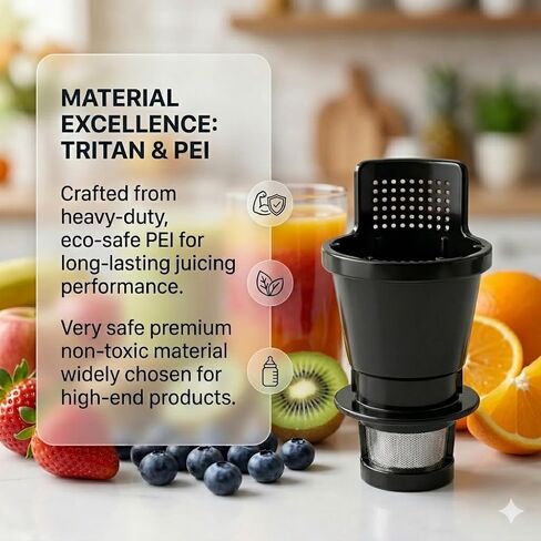 8006 8004 8005 Juicer Replacement Parts Kit Screen Auger Component | Compatible with Omega 8006 8004 8005 8003 8007 8008 Masticating Juicers, Replaces Screen Auger Cone Unit. in Saudi Arabia