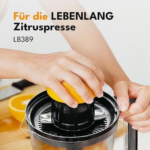 LEBENLANG 2 x Replacement Cones - BPA Free & Stable - Suitable for LB389 Citrus Juicer | Fits LB389 Citrus Juicer in Saudi Arabia