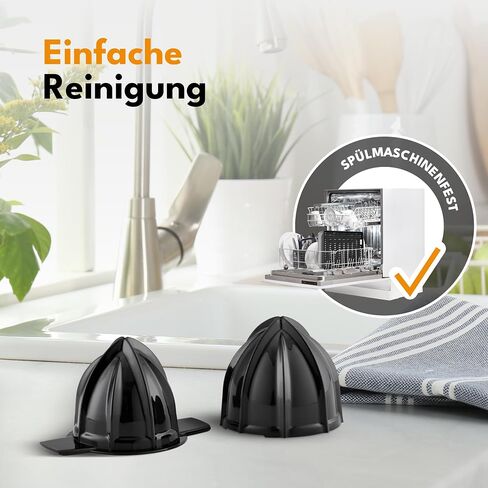 LEBENLANG 2 x Replacement Cones - BPA Free & Stable - Suitable for LB389 Citrus Juicer | Fits LB389 Citrus Juicer in Saudi Arabia
