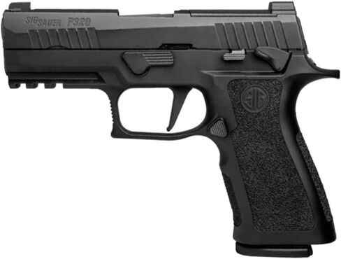 SIG SAUER P320 X-Carry CO2 مسدس هواء نصف تلقائي | 4.5 ملم من الصلب BB Optics متوافق مع معدات سوداء متينة مع مشاهد عالية التباين، مسدس هوائي للتدريب وممارسة الهدف in Kuwait