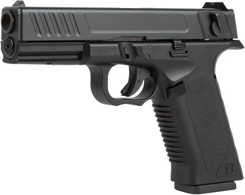 Barra Airguns 009 Full Auto BB Gun Pistol, CO2 Blowback Select Fire Air Pistols, BB Guns for Kids & Adults, 18-Round Drop-Free Magazine, 325 FPS, 177 Caliber BBS in Saudi Arabia