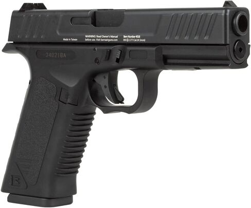 Barra Airguns 009 Full Auto BB Gun Pistol, CO2 Blowback Select Fire Air Pistols, BB Guns for Kids & Adults, 18-Round Drop-Free Magazine, 325 FPS, 177 Caliber BBS in Saudi Arabia