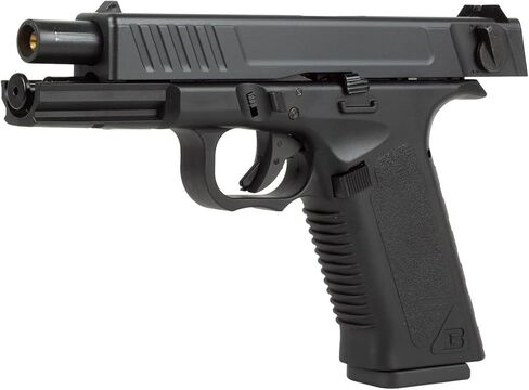 Barra Airguns 009 Full Auto BB Gun Pistol, CO2 Blowback Select Fire Air Pistols, BB Guns for Kids & Adults, 18-Round Drop-Free Magazine, 325 FPS, 177 Caliber BBS in Saudi Arabia