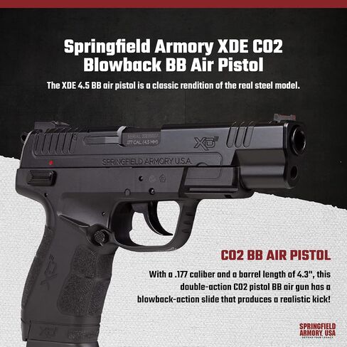 Springfield Armory XDE CO2 Blowback BB Pistol (XDE) (XDE) in Saudi Arabia
