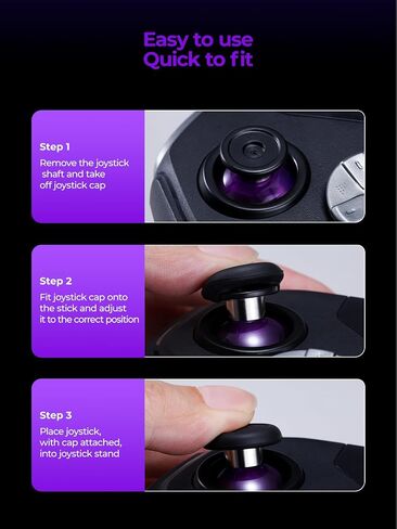 leadjoy Xeno Plus Gaming Controller Dedicated Joystick Caps and Motion Caps Set #2 in Saudi Arabia