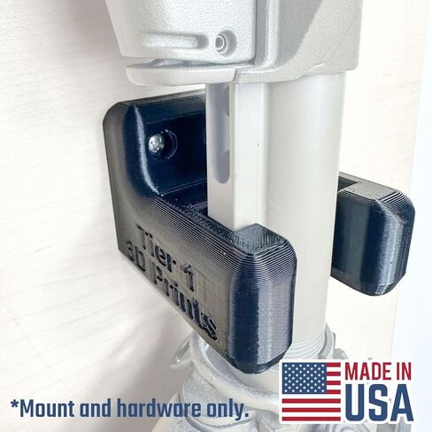 AR Buffer Tube Wall Mount Holder Rifle Storage Rack - Heavy Duty Compatible with AR 9/10/15 Rifle Wall Mount in Saudi Arabia