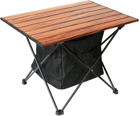 ROCK CLOUD Portable Camping Table Ultralight Aluminum Camp Table with Storage Bag Folding Beach Table for Camping Hiking Backpacking Outdoor Picnic in Saudi Arabia