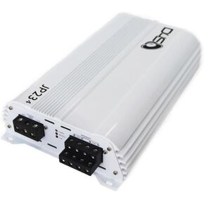 DOWN4SOUND JP234 White Gloss | 2000W 4-Channel Class D Car Audio Amplifier, 234W x 4 @ 14.4V - 4 ohms, 334W x 4 @ 14.4V - 2 ohms, Multi-Speaker System in Saudi Arabia
