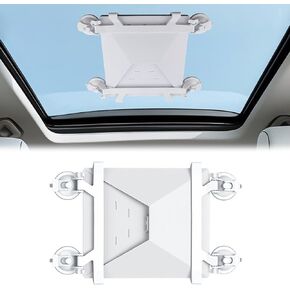Starlink Mini Car Mount for Window, Heavy Duty Suction Cup Holder White | Starlink Mini Sunroof Suction Cup Mount, Star Link mini Accessories Mounting Kit, Quick-Release Design,For Car,Sunroof, RVs in Kuwait