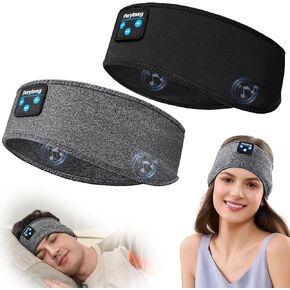 Perytong 2 Pack Sleep Headphones, Sleeping Headphones | Bluetooth Headband with Ultra-Thin HD Stereo Speaker, Wireless Headphone for Sports, Insomnia, Yoga, Air Travel, Meditation in Kuwait