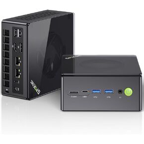 GMKtec M5S Gaming PC Mini Desktop Computer Ryzen 5400U 16GB DDR4 512GB SSD | Upgradable RAM For Business Office Personal Use, Triple Screen HDMI DP Type-C Support, AMD Radeon Graphics, WIFI 6E, BT5.2 in Saudi Arabia