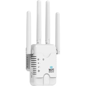 2026 WiFi Extender Signal Booster for Home - AC 1200 - Dual Band (5GHz / 2.4GHz) - WiFi Signal Amplifier Booster Repeater Internet Range Extender, Long Range Expands with Ethernet Port in Saudi Arabia