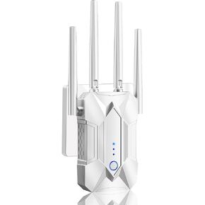 WiFi Extender Signal Booster for Home 1200M: 5G/2.4G Internet Repeater Range Covers Up to 12980 Sq.ft and 108+ Devices in Saudi Arabia