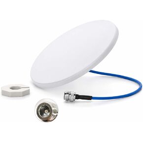 Ultra Thin OmniDirectional Indoor Dome Ceiling Antenna 5G 4G LTE Ceiling Mount Cell Phone Antenna 600-6000MHz 2.4G 5.8G High Gain Antenna for Cell Phone Signal Booster for Home & Office in Saudi Arabia