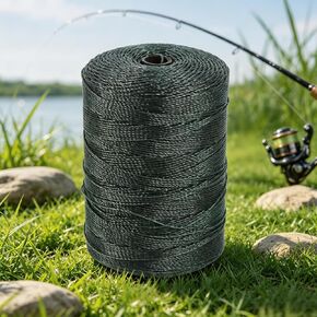 Fishing Net Repair Line, 984ft Nylon String Wrapping Rope Fish Net Repair Twine Nylon Cord Twine for Garden Tomato Climbing Plant Tie Floristry Fishing Wrapping Camping and Outdoor Survival in Kuwait